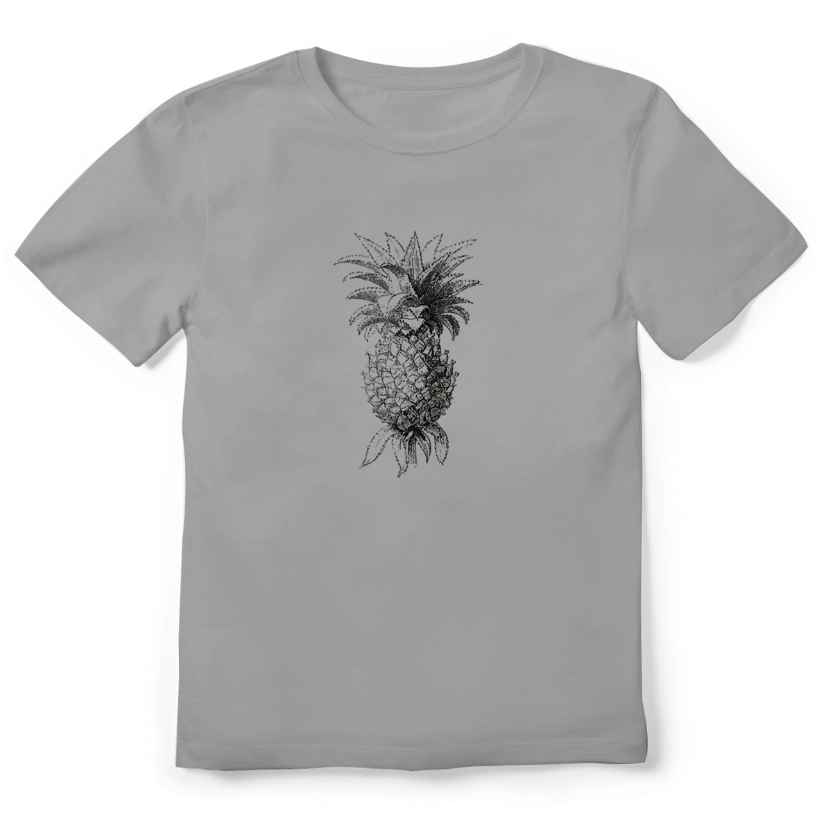 Cerebrum strand Doordeweekse dagen Ananas Tshirt – Handdruck
