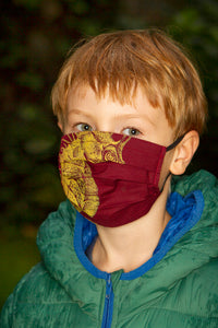 Kids seahorse face-mask