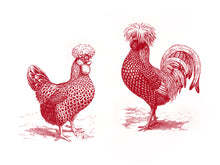 Load image into Gallery viewer, Chickens Print