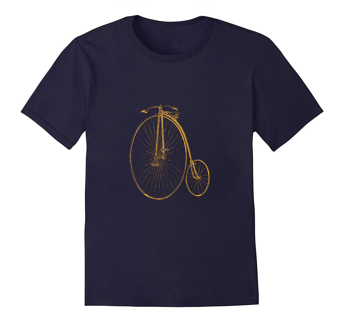 penny fahrradtasche Penny-farthing/high-bike Tshirt – Handdruck